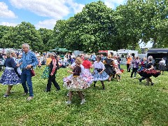 Auftrit auf dem Brgerfest Holzbendenpark Dren, 17.5.2025