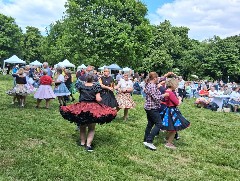 Auftrit auf dem Brgerfest Holzbendenpark Dren, 17.5.2025