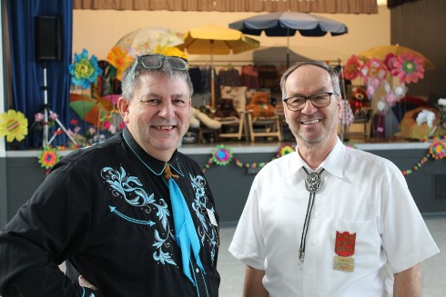 Lucky Summer Dance 2025, Jlich, 20.9.2025, Caller Oliver Kster und MC Ralf Denda